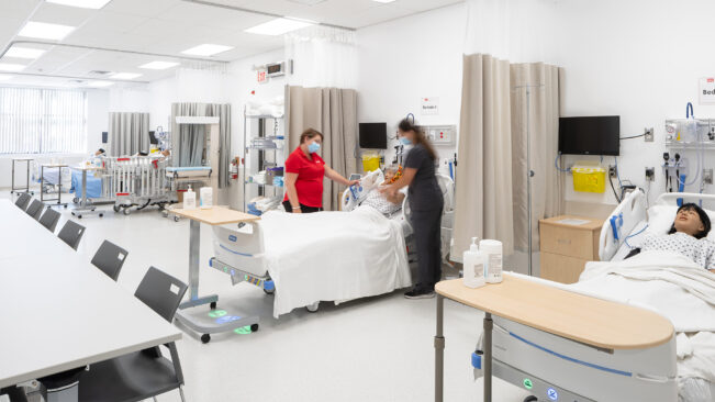 Photo of Brock University Nursing Lab